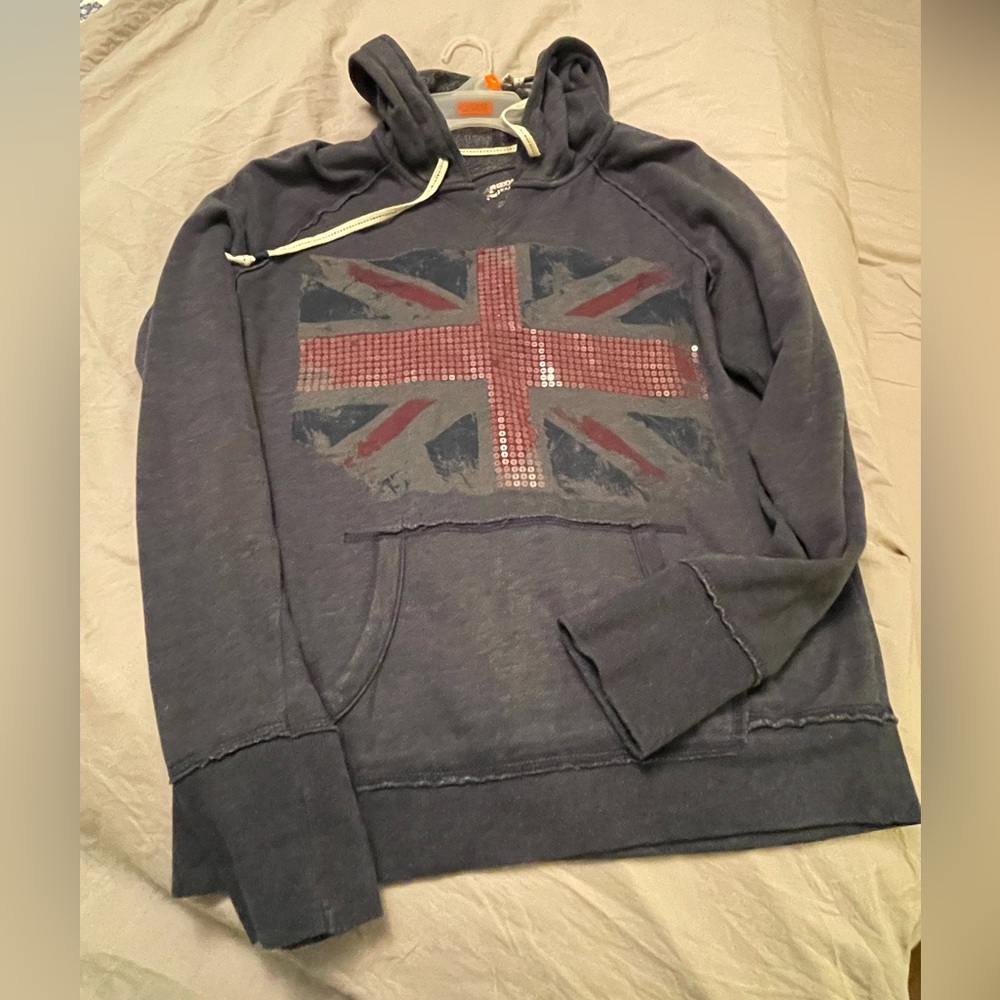 Union Jack Women’s Hooded Sweatshirt